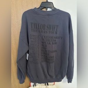 Taylor Swift Original blue crewneck SUPER RARE! From the Eras Tour!